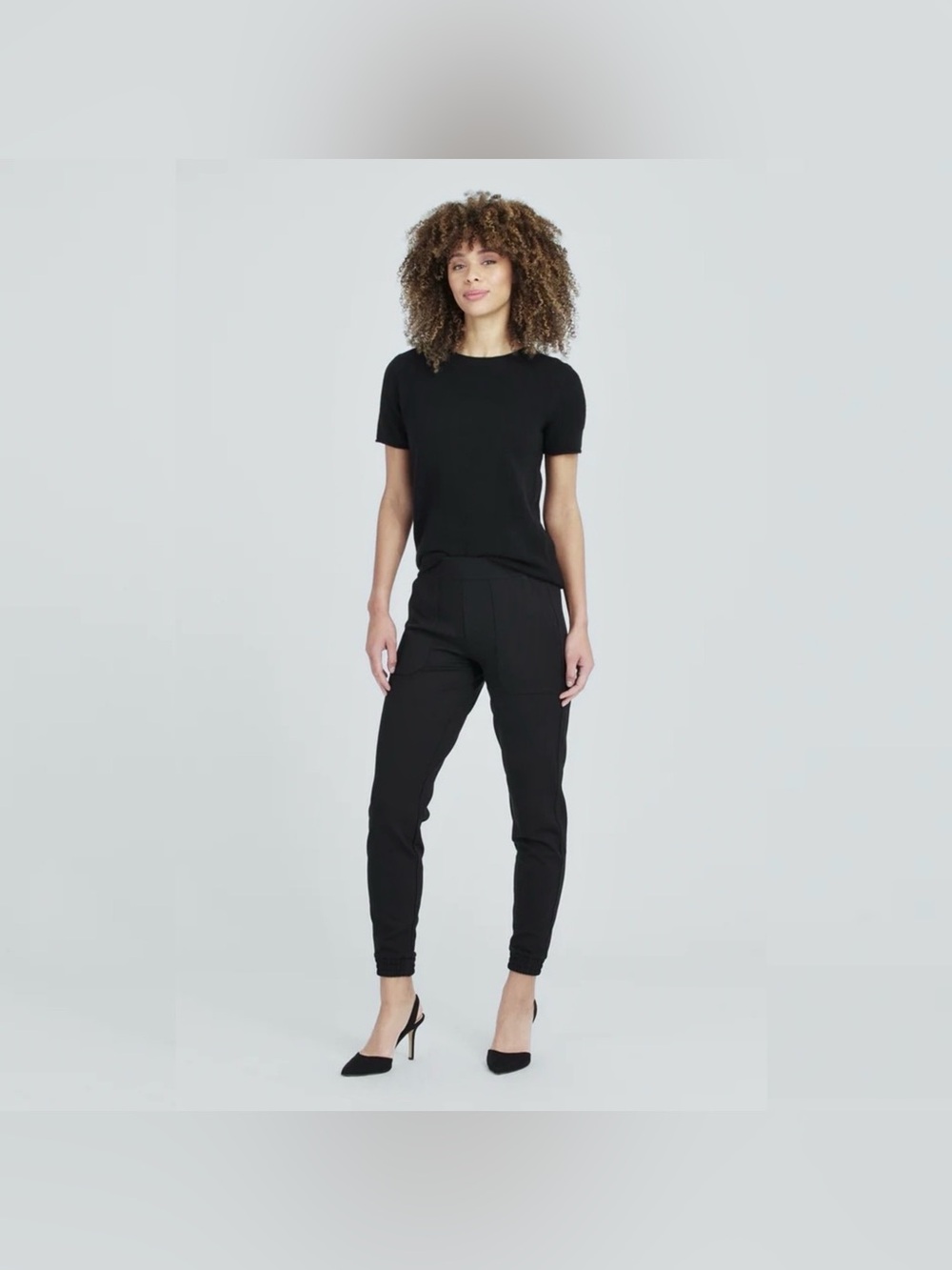 Women’s Spanx Perfect Pants Joggers in Black (Small)